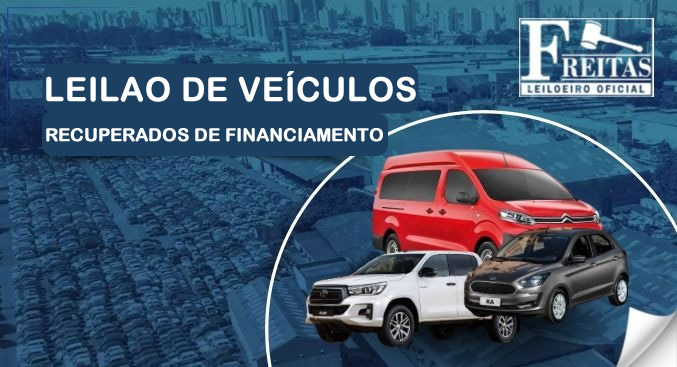 <center><big>LEILÃO DE VEICULOS</big></center><BR> Data: 13/06<br> Encerramento a partir das 10:00